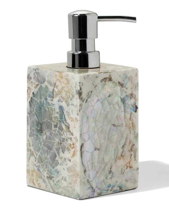 Mother-of-Pearl Soap Dispenser